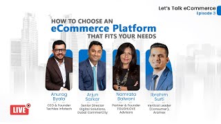 🔴LIVE: How To Choose An eCommerce Platform That Fits Your Need? | Event in Dubai Internet City 2023