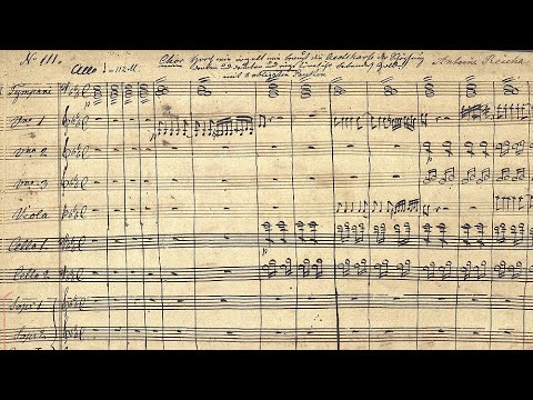 Anton Reicha: Horch wie orgelt wie braust die Aeolsharfe der Schöpfung {Manuscript score}