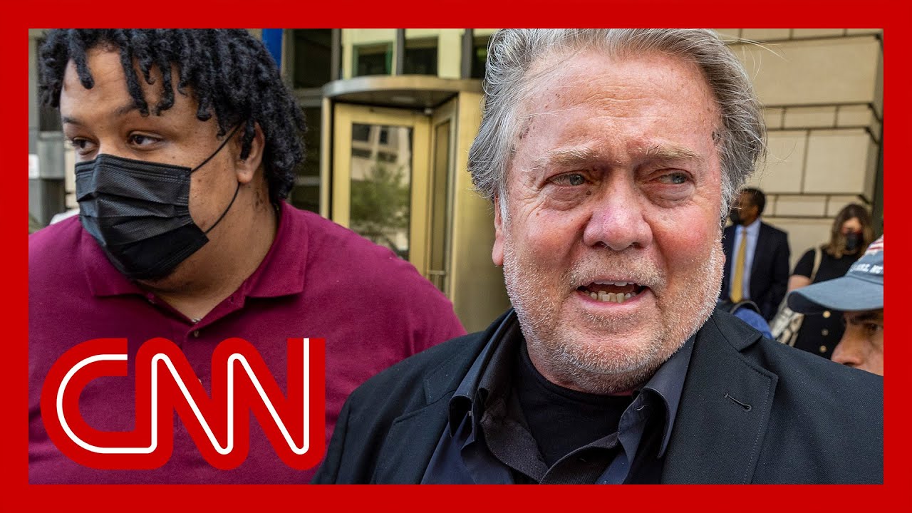 'If I go to jail, so be it': Bannon speaks out after guilty verdict