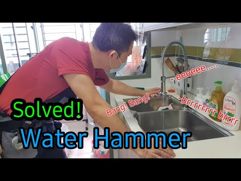 @ThePunggolHandyMan : Solved! Water Hammer.