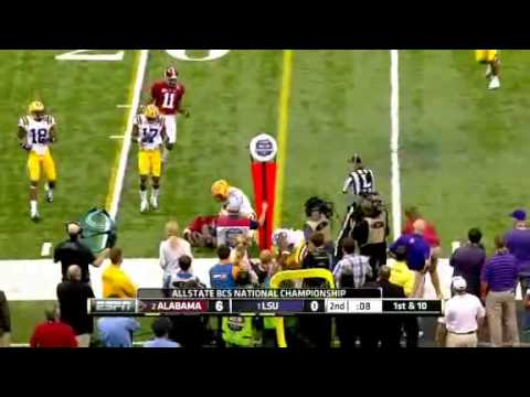 2012 Alabama vs. LSU BCS Championship Highlights