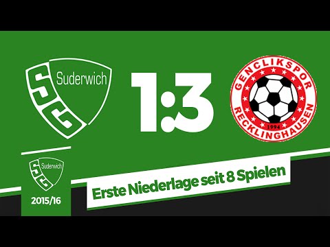 SG Suderwich - Genclik Spor RE 1:3 (0:1), 15. Spieltag, Kreisliga A2 Recklinghausen