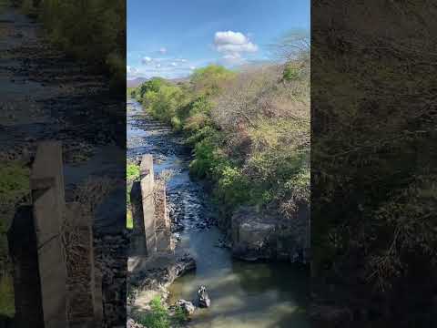 El Puente viejo en el Río Ostua Santa Catarina Mita Jutiapa
