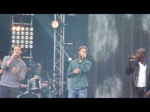 M.Pokora - Marc-Antoine & Nyco Lilliu - A nous (M6 Music Live - Répétitions)