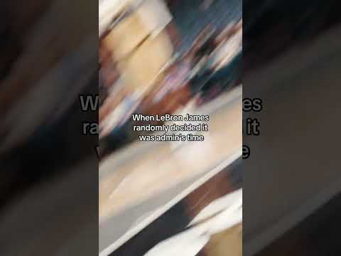 Don't worry admin was ok though #lakers #wizards #nba #lebronjames