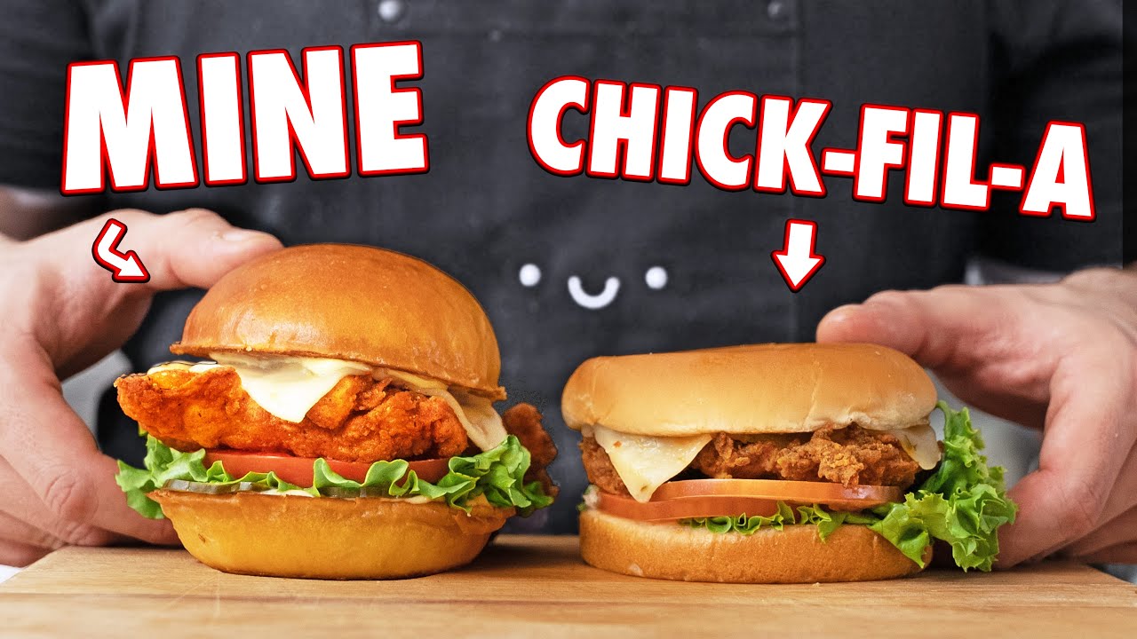 Making The Chick-fil-A Spicy Deluxe At Home | But Better