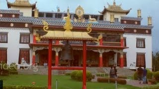 preview picture of video 'Tibetan Golden Temple in Coorg'