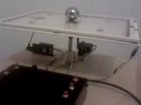 The Ball on Plate Apparatus with PID control