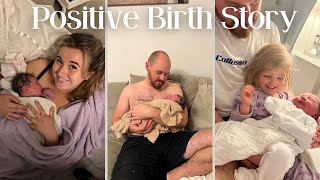 MY LABOUR AND DELIVERY VLOG | POSITIVE HOME BIRTH STORY | UK | SIBLINGS MEET FOR THE FIRST TIME💕