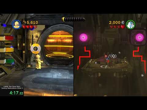 LSWIII: The Clone Wars - Destroy Malevolence - Free Play (Solo) [8:43 - WR]