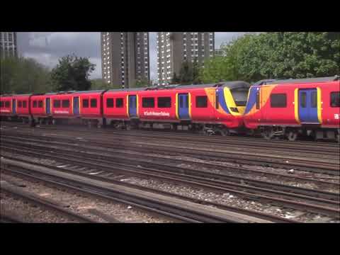 SWR Class 444 Desiro London Waterloo Winchester 12/5/21