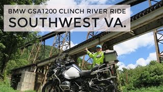 BMW GSA1200 Clinch River Ride Southwest VA!
