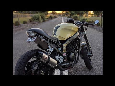 Custom Hyosung GT250R - Coffee Run