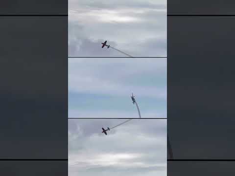 Demonstração do piloto MHR Eros Emma Mc sobre Cairns Esplanade