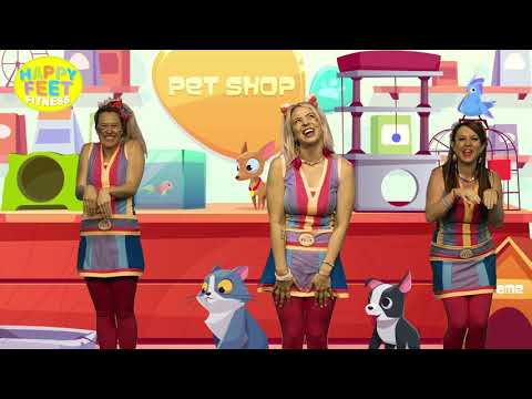 Happy Feet Fitness -  I'd like a pet - Kids Songs