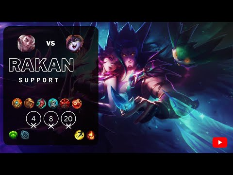 Rakan Support vs Lulu - NA Patch 12.23