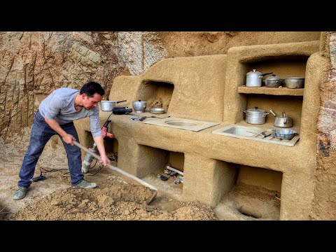 How This Man Dug a 2-Story Home Inside a Mountain for 7 Years