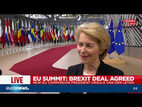 Durchbruch erreicht: Was Ursula von der Leyen über den Brexit-Deal sagt