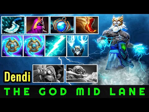 Dendi [Zeus] The God Mid Lane Ez Counter Tinker WTF Plays 7.22 Dota 2