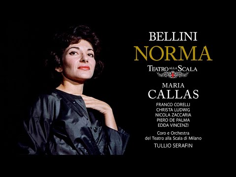 Bellini: Norma - Callas, Corelli, Ludwig, Zaccaria, de Palma, Vicenci, Serafin (1960) [Subtitles]