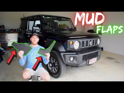 Suzuki Jimny JB74 MUD FLAPS/ MUD GUARD Install || Ebay, Amazon Mud Flap install || FULL GUIDE || DIY