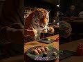 Este Tigre Chef Prepara Sushi Mejor Que Los Humanos