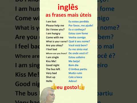 ?? Aprenda inglês facilmente em 1 minuto! Inglês para iniciantes para a vida nos EUA