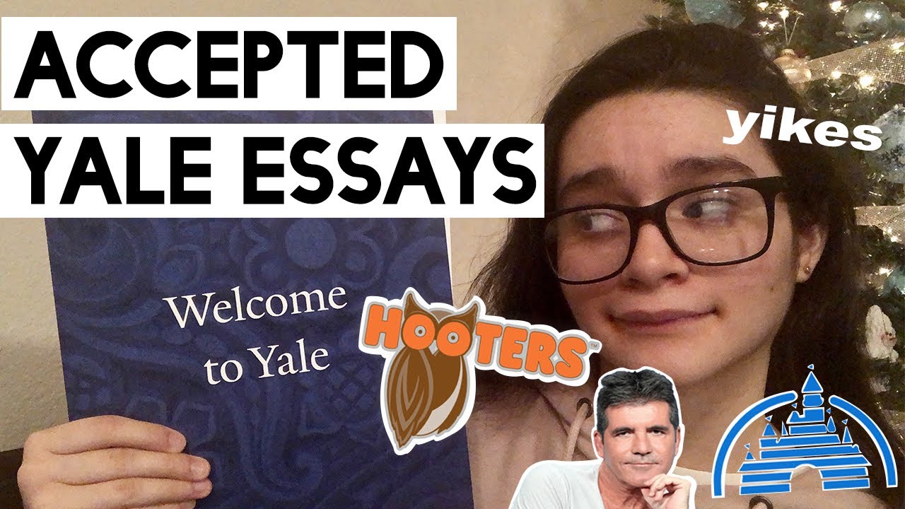 ESSAYS THAT GOT ME INTO YALE!! +ADVICE