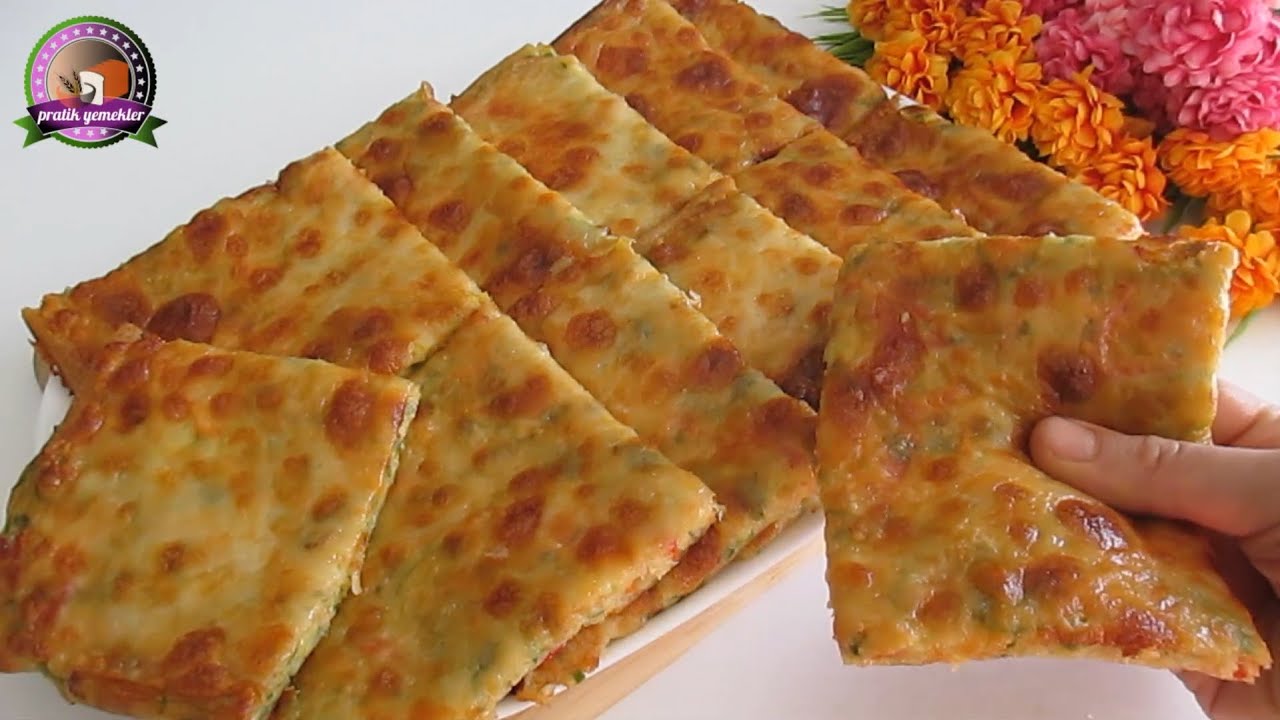 Better than pizza. Just grate 3 fresh zucchinis. Easy, cheap and delicious👌.