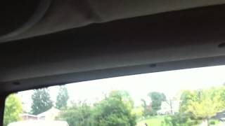 Open Jeep Cherokee Rear Hatch Door with Broken Latch Easy