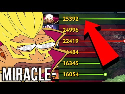 Miracle- Back to Invoker but Hard to Carry This Team - Best Invoker in Dota 2?