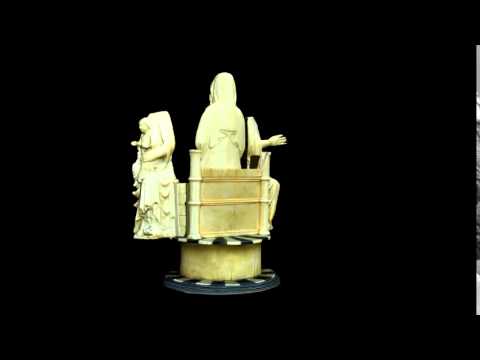 Animación da virtualización da Virxe Abrideira de Allariz