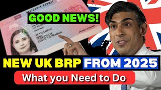 What You Must Do: New Biometric Residence Permits in the UK in 2024 (UK BRP Card Expiring) Good News