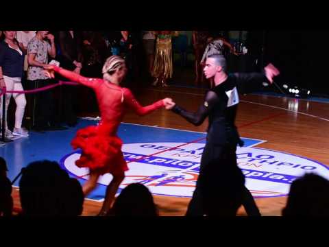 Ivan Karastoyanov & Viktoria Dincheva (BUL) - Samba, Solo Final Presentation (Int. Open Kavala 2017)