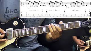 Led Zeppelin - Whole Lotta Love - Rock Guitar Lesson (w/Tabs)