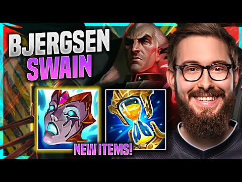 BJERGSEN PICKS SWAIN WITH LIANDRY'S! - TSM Bjergsen Plays Swain ADC vs Lucian! | Preseason 11