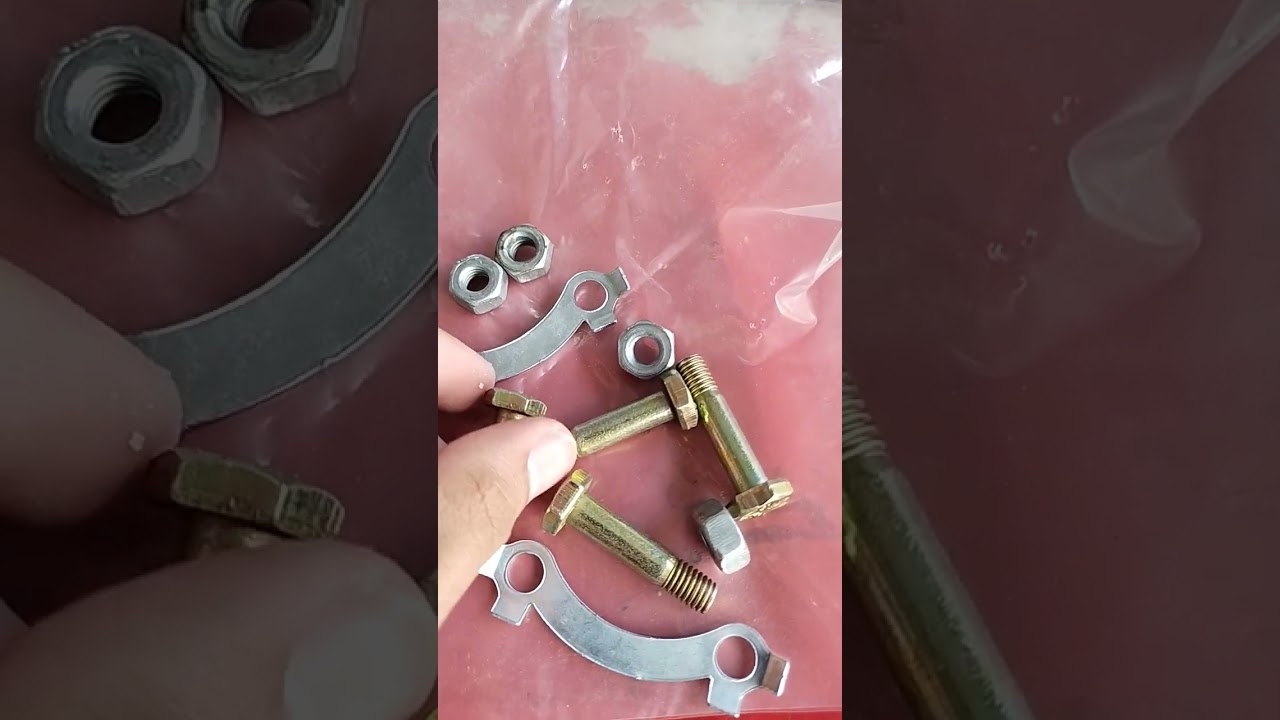 sprocket bolt kit genuine