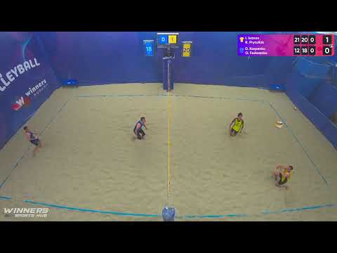 22:45 I. Ivanov / R. Prytuliak - D. Karpenko / O. Fedorenko 13.09.2022 | Winners Beach Volleyball