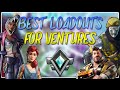 The BEST LOADOUTS For VENTURES! // Fortnite: Save The World