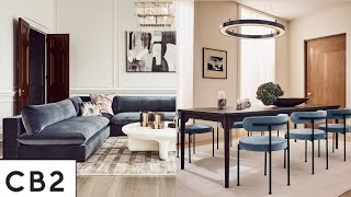 STUNNING NEW CB2! Furniture and Decor | New White Lotus & CB2 Collab