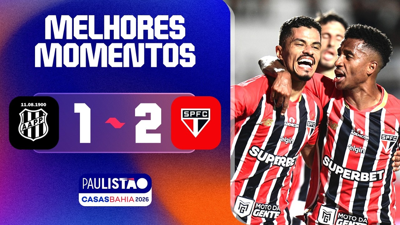 Ponte Preta vs São Paulo Highlights
