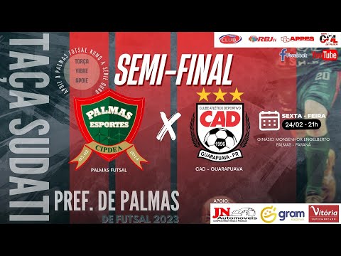PALMAS FUTSAL  X  CAD - GUARAPUAVA