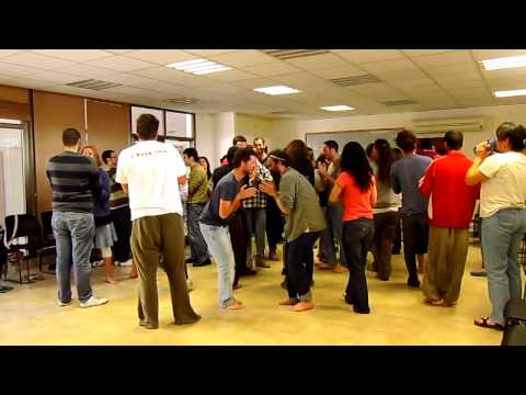 The Role of Laughter and Gibberish in PeaceBuilding- Israel- part 2 (namaste laugh)