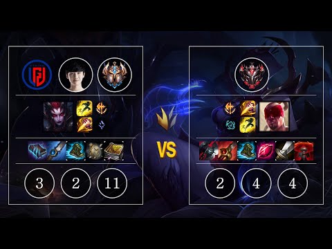 LGD Peanut Elise vs Lee Sin Jungle - KR Challenger Patch 10.10