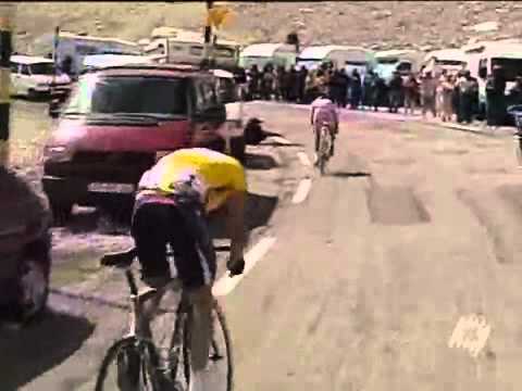 Lance Armstrong attack on Mt Ventoux 2000 Tour de France