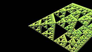 preview picture of video 'Sierpinski Tetrahedron with IFS Builder 3D'