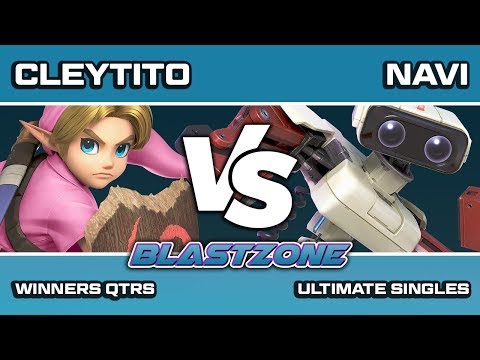 PSG Blastzone: Cleytito (Young Link) vs NAVI (R.O.B.) - Winners Qtrs