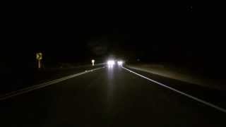 preview picture of video 'Curve on Dead Cow Road, Arizona State Route 238 between Maricopa & Gila Bend, AZ, GP058755'