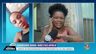 Cassiane some e mãe se desespera: Jovem mandou mensagem pra amiga e desapareceu|ARATU AGORA|TV ARATU