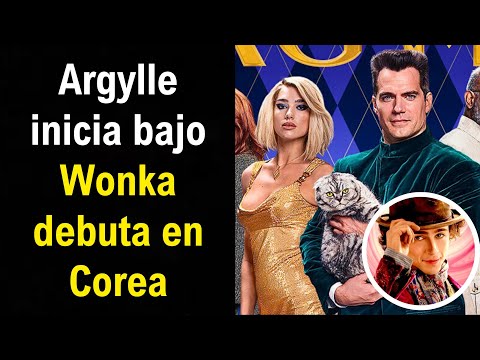 Argylle y sus estrellas no superan el pre-estreno de Jason Statham, Wonka llega a su ultimo mercado.